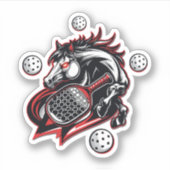 Pickleball Horover Aufkleber (Vorderseite)