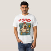 Pickleball Huhn T-Shirt (Vorne ganz)