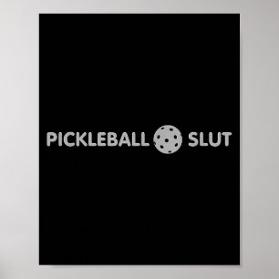 Pickleball Humor immer bereit Pickle Ball Spieler Poster