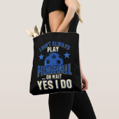 Pickleball - Ich spiele nicht immer Pickleball Tasche (Von Nahem)