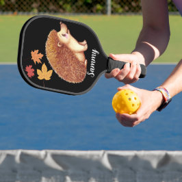Pickleball-Igel für Kinder mit bearbeitbarem Namen Pickleball Schläger
