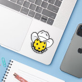 Pickleball Ihr Alle Aufkleber (Laptop mit iPhone)