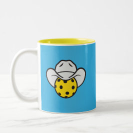 Pickleball Ihr Alle Zweifarbige Tasse