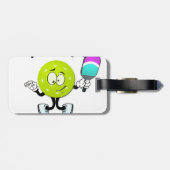 Pickleball: Ihr Gepäckanhänger (Rückseite horizontal)