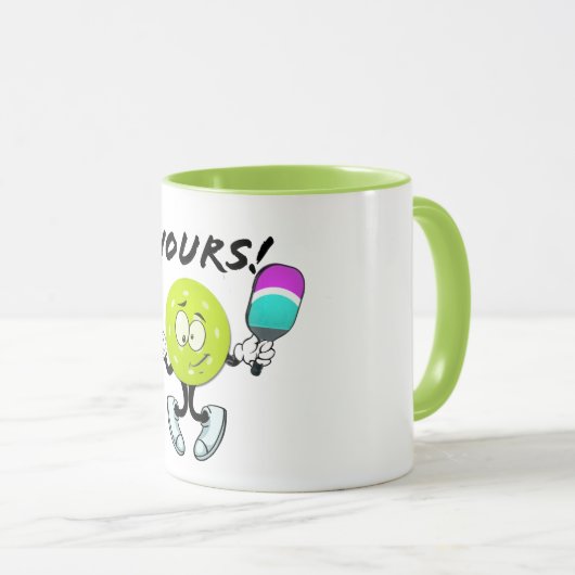 Pickleball: Ihr Tasse (VorderseiteRechts)