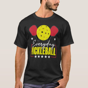 Pickleball im Alltag Funny Pickleball Spieler Männ T-Shirt