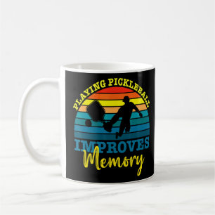 Pickleball im Retro-Modus verbessert das Memory-Pi Kaffeetasse