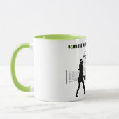 Pickleball: In der Mitte löst das Rätsel Tasse (Links)