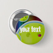 Pickleball individualisieren Pickle Ball Spaß Button (Vorne & Hinten)