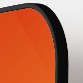 Pickleball individuell angepasstes oranges Muster Schläger (Linke Seite)