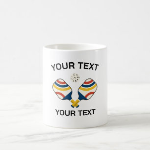 Pickleball individuell kaffeetasse