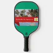 Pickleball Is My Superpower Pickleball Schläger (Rückseite)