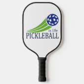 Pickleball ist das coole große Paddel Pickleball Schläger (Vorderseite)