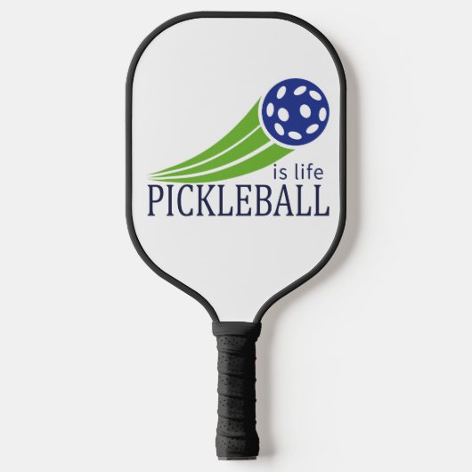 Pickleball ist das coole große Paddel Schläger (Vorderseite)