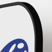 Pickleball ist das coole große Paddel Schläger (Linke Seite)