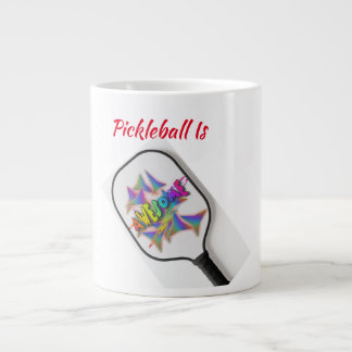 Pickleball ist eine Phantastische Kaffee-Tasse Jumbo-Tasse