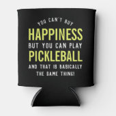 Pickleball ist Glück Funny Pickleball Geschenk Dosenkühler (Vorderseite)