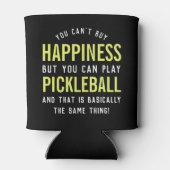 Pickleball ist Glück Funny Pickleball Geschenk Dosenkühler (Rückseite)