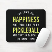 Pickleball ist Glück Funny Pickleball Geschenk Mousepad (Mit Mouse)
