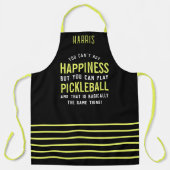 Pickleball ist Glück Funny Pickleball Geschenk Schürze (Vorderseite)