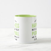 Pickleball ist Glück Funny Pickleball Geschenk Tasse (Zentrum)