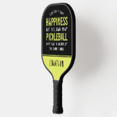 Pickleball ist Glück Funny Pickleball Schläger (Links)