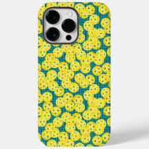 Pickleball ist Leben - Gelb auf Aquamarin