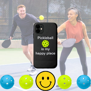 Pickleball ist mein glücklicher Ort, lustig Case-Mate iPhone Hülle