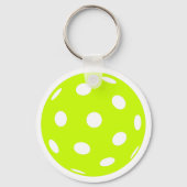 Pickleball ist mein glücklicher Ort Schlüsselanhänger (Rückseite)