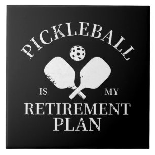 Pickleball ist mein Rentenplan Fliese