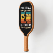 Pickleball ist mein Rentenplan Pickleball Schläger (Links)