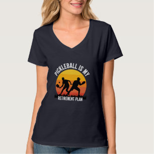 Pickleball ist mein Rentenplan   Pickleball T-Shirt