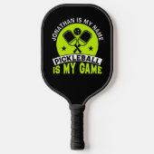 Pickleball ist mein Spiel Personalisiert Schläger (Vorderseite)