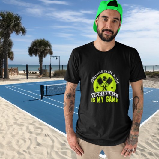 Pickleball ist mein Spiel Personalisiert T-Shirt