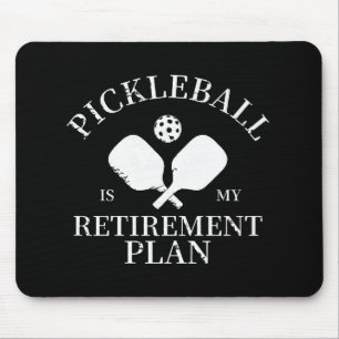 Pickleball ist meine Altersvorsorge Mousepad