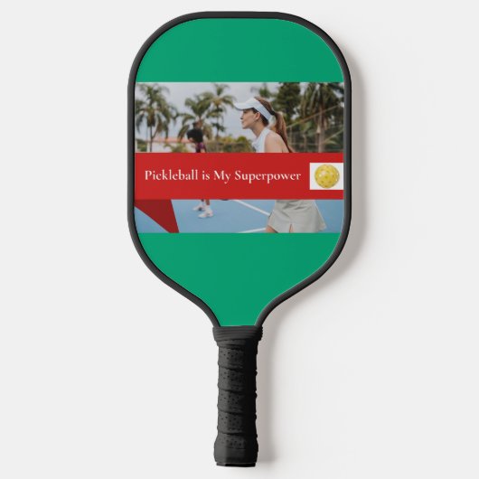 Pickleball ist meine Superkraft Schläger (Rückseite)