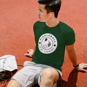 Pickleball ist meine Therapie - Lustiger Picklebal T-Shirt