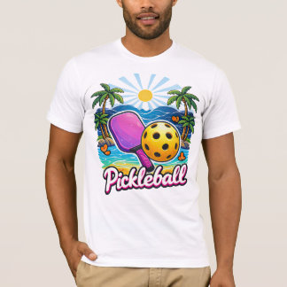 Pickleball-Jersey-T-Shirt mit kurzen Ärmeln T-Shirt