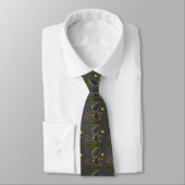Pickleball Joy Background Choice Neck Tie Krawatte (Gebunden)