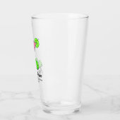 Pickleball Junggesellinnen-Abschied Rosa Cocktail  Glas (Links)