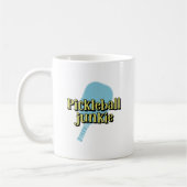 Pickleball Junkie Pickleball Paddle Kaffeetasse (Links)