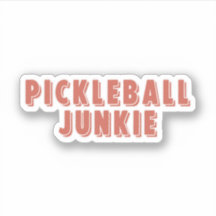 Pickleball Junkie Retro Typografie