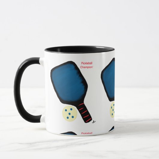 Pickleball-Kaffee-Tasse Tasse (Links)