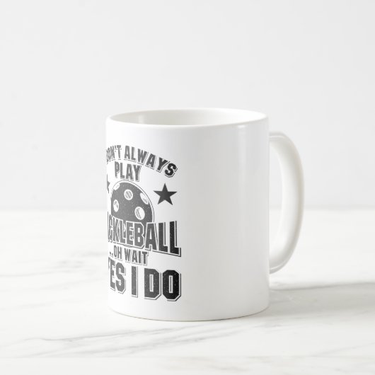 Pickleball Kaffeetasse (VorderseiteRechts)