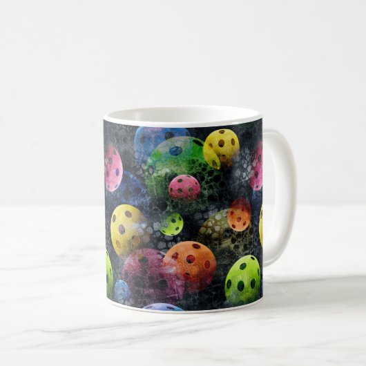 Pickleball Kaffeetasse (VorderseiteRechts)