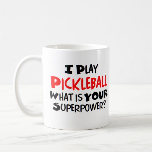 Pickleball Kaffeetasse (Links)