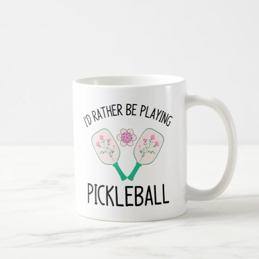 Pickleball Kaffeetasse (Rechts)