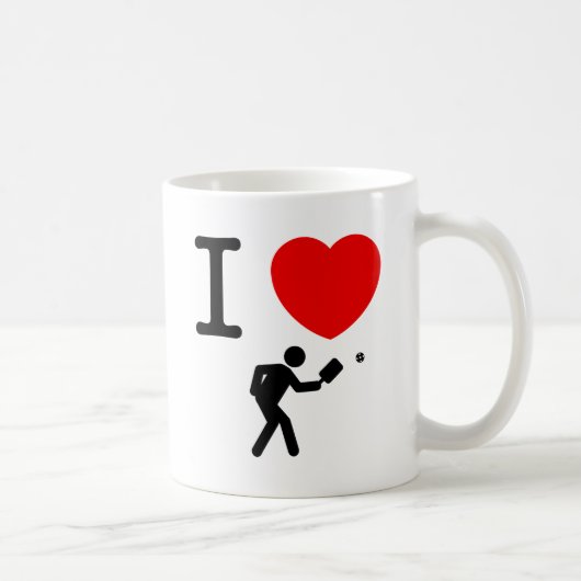 Pickleball Kaffeetasse (Rechts)