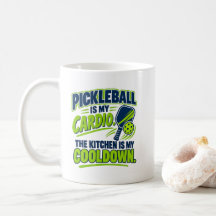 Pickleball-Kardio-Zitat Pickleball-Küchen-Kühlung
