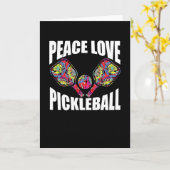Pickleball Karte (Gelbe Blume)